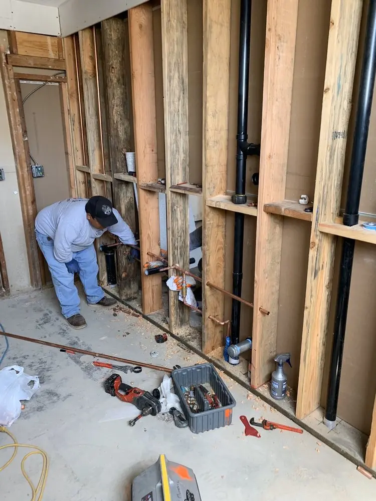 Commercial rough-in plumbing for Commercial Plumbing in Melrose Park